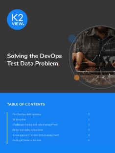 Solving the DevOps Test Data Challenge