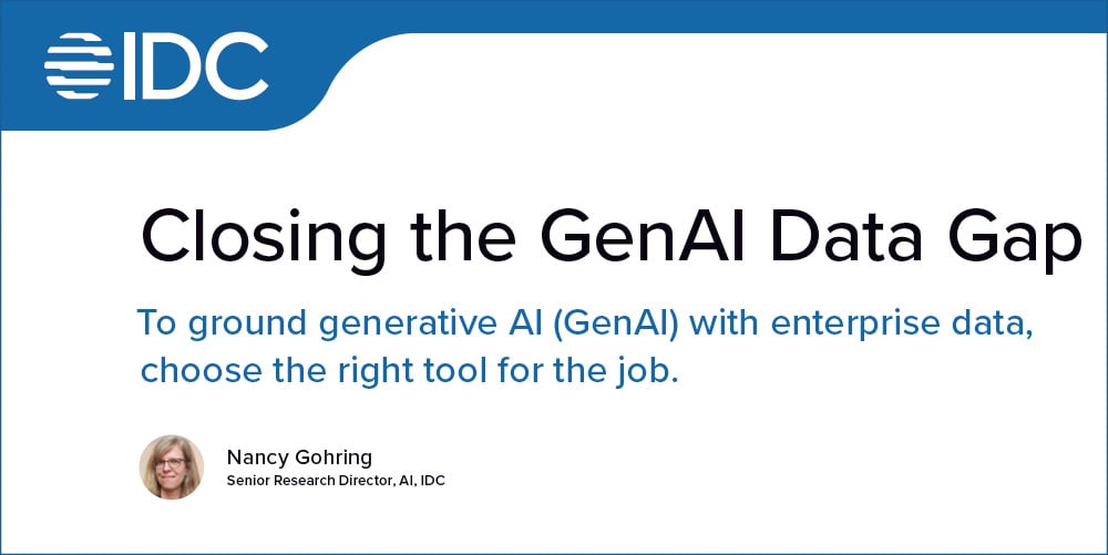 Generative AI Data Augmentation: An IDC Research Snapshot